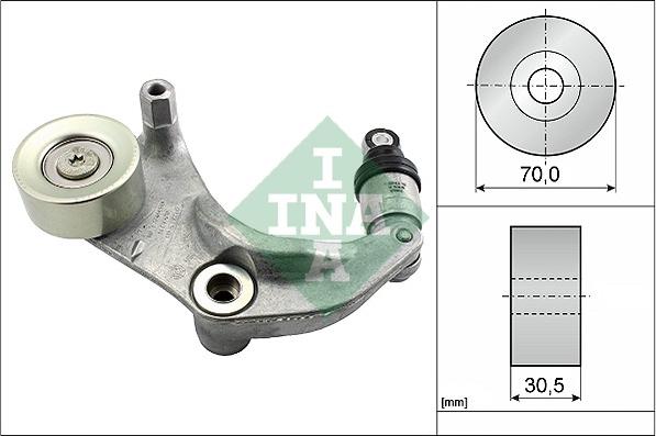 INA 534 0316 10 - Intinzator curea, curea distributie www.parts5.com