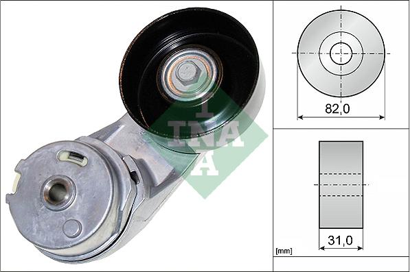 INA 534 0372 10 - Belt Tensioner, v-ribbed belt www.parts5.com