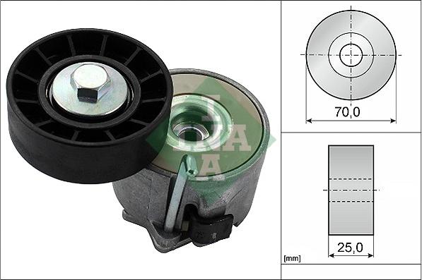 INA 534 0280 10 - Intinzator curea, curea distributie www.parts5.com