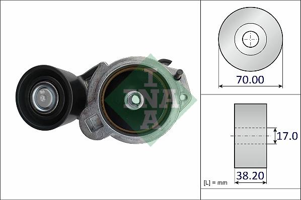 INA 534 0787 10 - Belt Tensioner, v-ribbed belt www.parts5.com