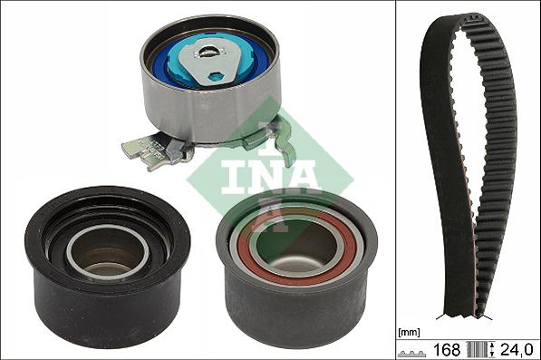 INA 530 0444 10 - Fogasszíjkészlet www.parts5.com