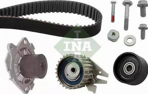 INA 530 0435 30 - Pumpa za vodu + komplet zupčastog kaiša www.parts5.com