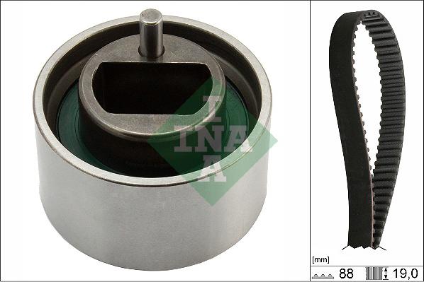 INA 530 0593 10 - Комплект ремня ГРМ www.parts5.com