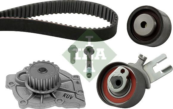 INA 530 0582 30 - Bomba de agua + kit correa distribución www.parts5.com