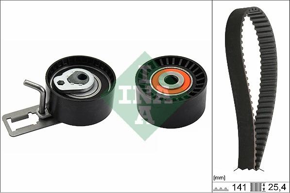 INA 530 0578 10 - Triger kayışı seti www.parts5.com