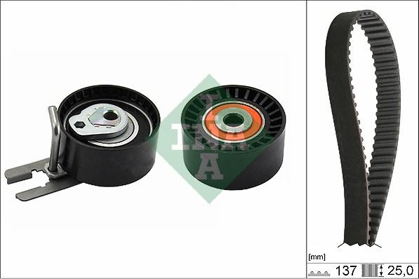 INA 530 0632 10 - Set curea de distributie www.parts5.com