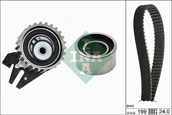 INA 530 0625 10 - Set curea de distributie www.parts5.com