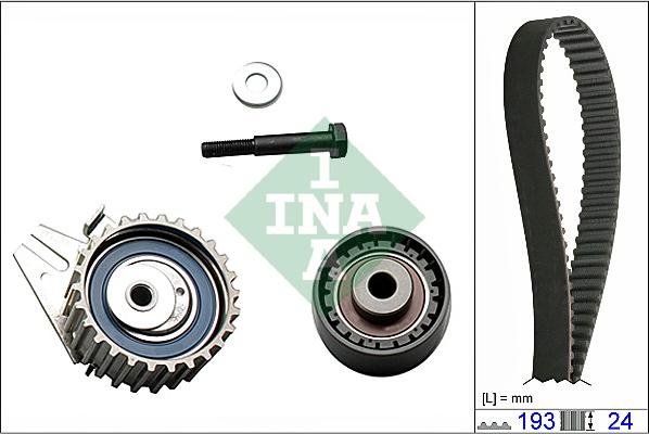 INA 530 0623 10 - Zestaw paska rozrządu www.parts5.com