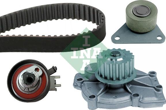 INA 530 0063 30 - Водна помпа+ к-кт ангренажен ремък www.parts5.com