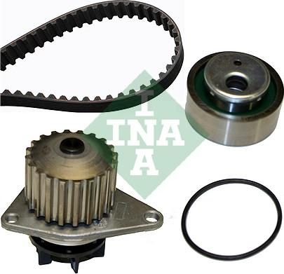 INA 530 0012 30 - Pumpa za vodu + komplet zupčastog kaiša www.parts5.com