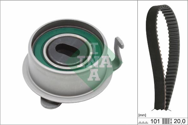 INA 530 0355 10 - Set curea de distributie www.parts5.com