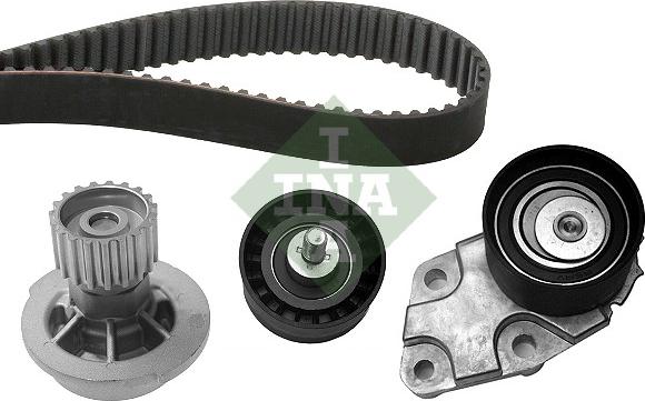 INA 530 0332 30 - Water Pump & Timing Belt Set parts5.com