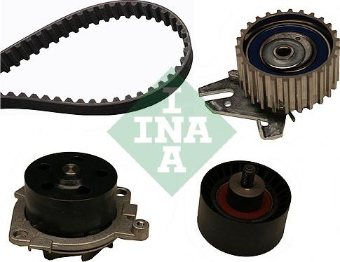 INA 530 0227 30 - Set pompa apa + curea dintata www.parts5.com