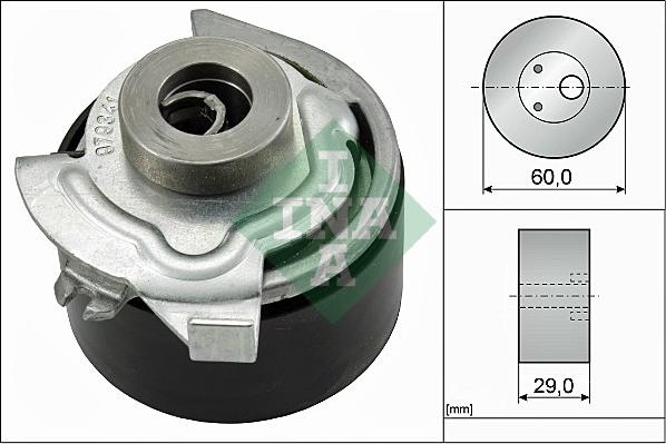 INA 531 0627 30 - Tensioner Pulley, timing belt parts5.com