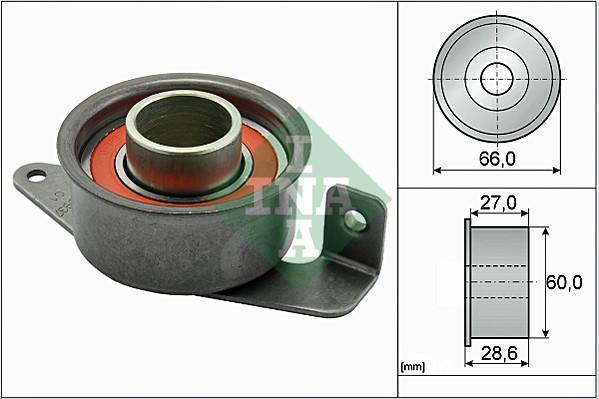 INA 531 0029 20 - Tensioner Pulley, timing belt www.parts5.com