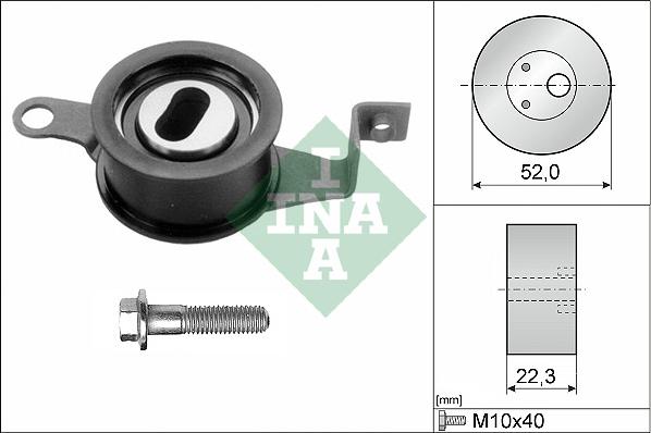 INA 531 0023 10 - Rola intinzator,curea distributie parts5.com