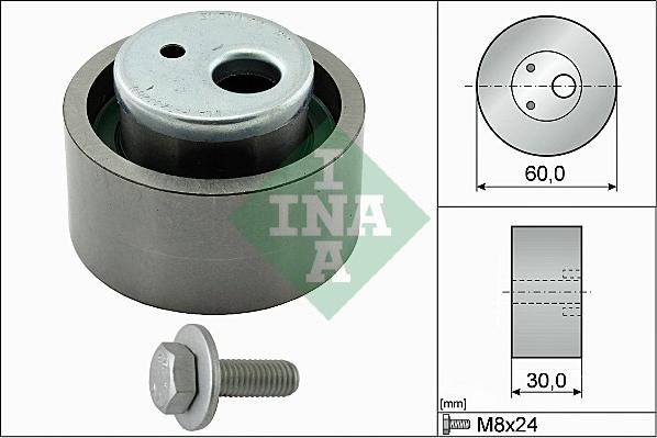 INA 531 0780 10 - Spannrolle, Zahnriemen www.parts5.com