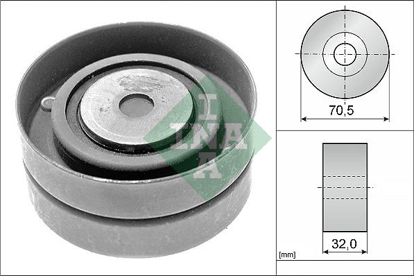 INA 532 0426 10 - Deflection / Guide Pulley, timing belt www.parts5.com