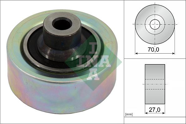 INA 532 0474 10 - Polea inversión / guía, correa poli V www.parts5.com