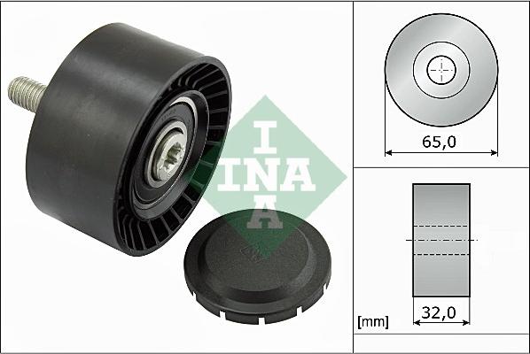 INA 532 0660 10 - Polea inversión / guía, correa poli V www.parts5.com