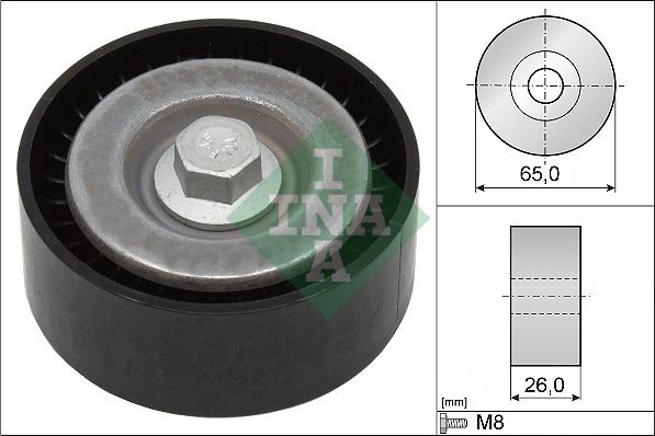 INA 532 0621 10 - Направляющий ролик, поликлиновый ремень www.parts5.com