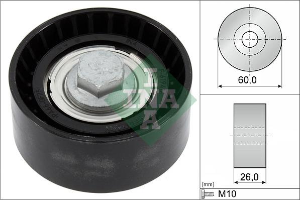 INA 532 0868 10 - Направляющий ролик, поликлиновый ремень www.parts5.com