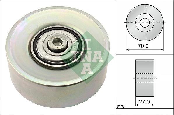 INA 532 0398 10 - Направляющий ролик, поликлиновый ремень www.parts5.com