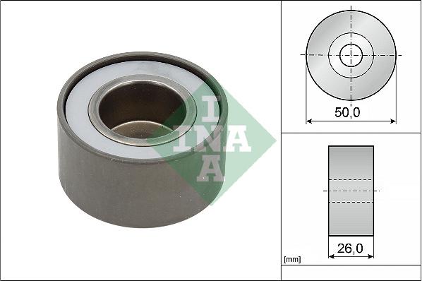 INA 532 0392 20 - Polea inversión / guía, correa poli V parts5.com