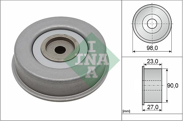 INA 532 0381 20 - Deflection / Guide Pulley, v-ribbed belt www.parts5.com