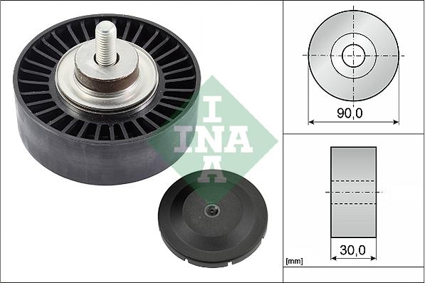 INA 532 0752 10 - Deflection / Guide Pulley, v-ribbed belt www.parts5.com