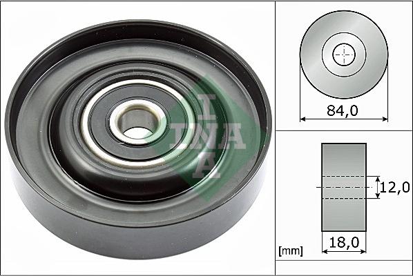 INA 532 0785 10 - Rola ghidare / conducere, curea transmisie www.parts5.com