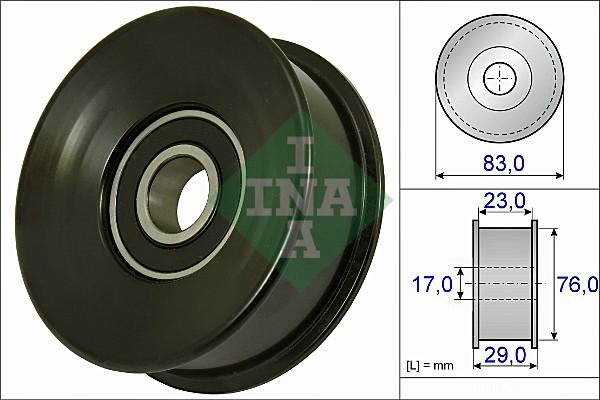 INA 532 0730 10 - Ohjainrulla, moniurahihna www.parts5.com