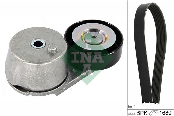 INA 529 0409 10 - Hosszbordás szíj készlet www.parts5.com