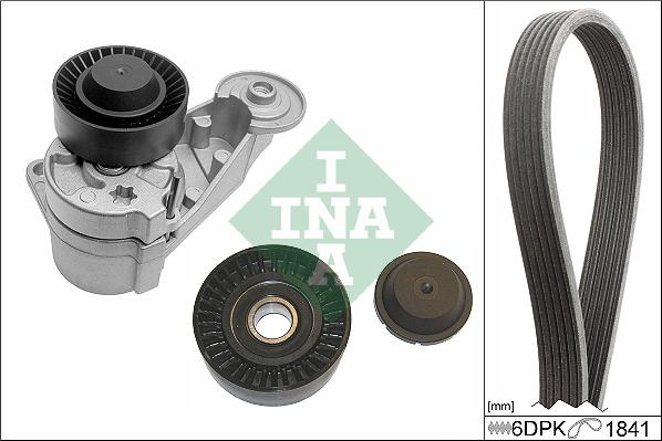 INA 529 0480 10 - Set curea transmisie cu caneluri www.parts5.com