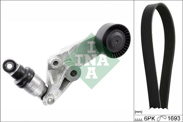 INA 529 0474 10 - Ozubený klinový remeň - Sada www.parts5.com