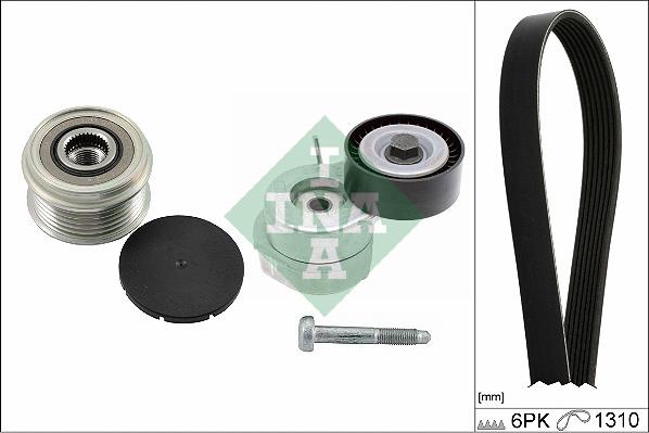 INA 529 0506 20 - Set curea transmisie cu caneluri www.parts5.com