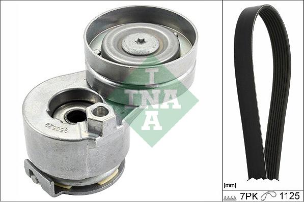 INA 529 0088 10 - Комплект пистов ремък www.parts5.com