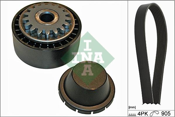 INA 529 0174 10 - V-Ribbed Belt Set parts5.com