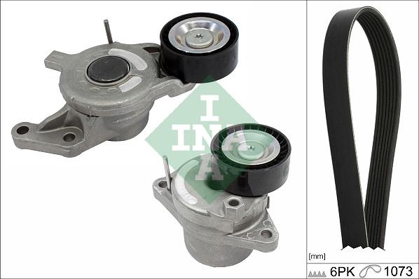 INA 529 0360 10 - Σετ ιμάντων poly-V www.parts5.com