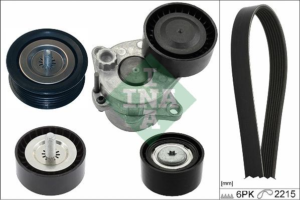 INA 529 0361 10 - Поликлиновый ременный комплект www.parts5.com