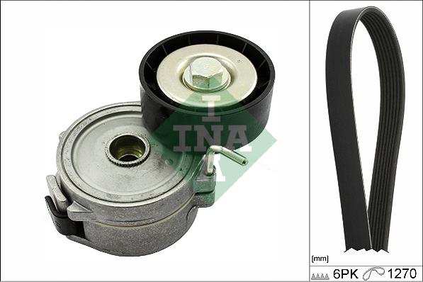 INA 529 0315 10 - Set curea transmisie cu caneluri www.parts5.com