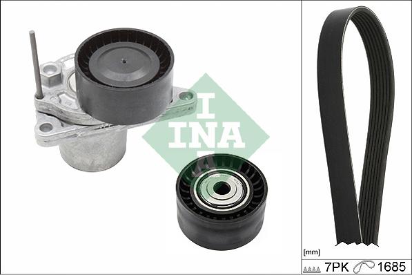 INA 529 0246 10 - Σετ ιμάντων poly-V www.parts5.com