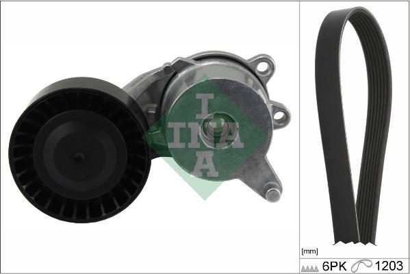 INA 529 0262 10 - Поликлиновый ременный комплект www.parts5.com