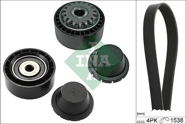 INA 529 0280 10 - Поликлиновый ременный комплект www.parts5.com