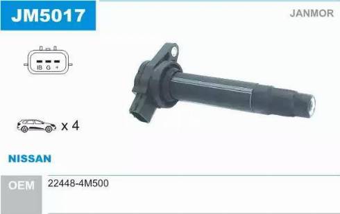 Janmor JM5017 - Πολλαπλασιαστής www.parts5.com