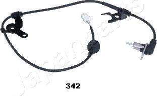 Japanparts ABS-342 - Sensor, revoluciones de la rueda www.parts5.com