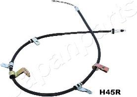 Japanparts BC-H45R - Cable, parking brake www.parts5.com