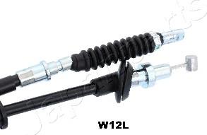 Japanparts BC-W12L - Cable, parking brake www.parts5.com