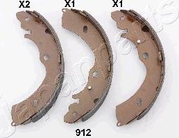 Japanparts GF-912AF - Brake Shoe Set www.parts5.com