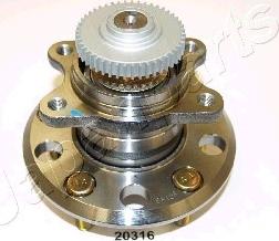 Japanparts KK-20316 - Wheel Hub www.parts5.com